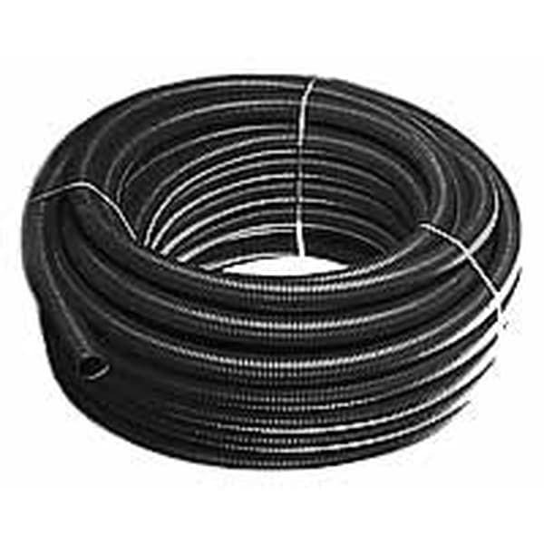 Труба дренажная гофр. однослойная ПНД  63/52 без фильтра Рувинил